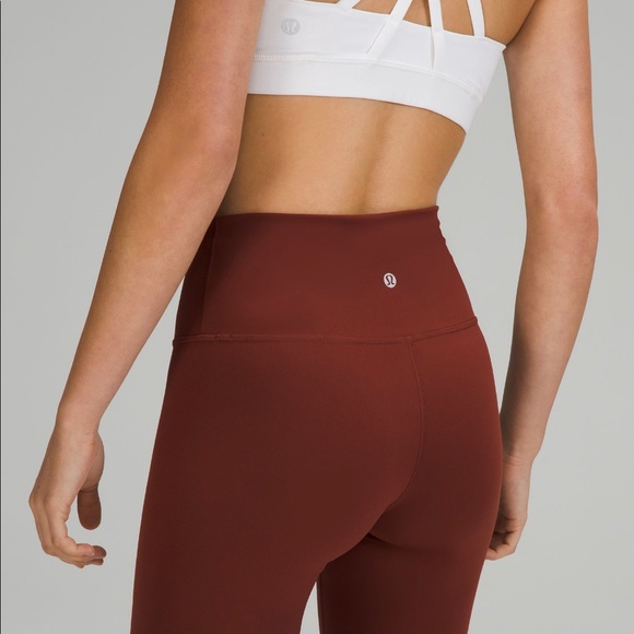 lululemon athletica Pants - Lululemon Wunder Train 25” Leggings (Rust)
